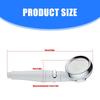 Multipurpose Pressurized Shower Head Designs To Saving Water While Providing Powerful Showering Bathroom Accessory