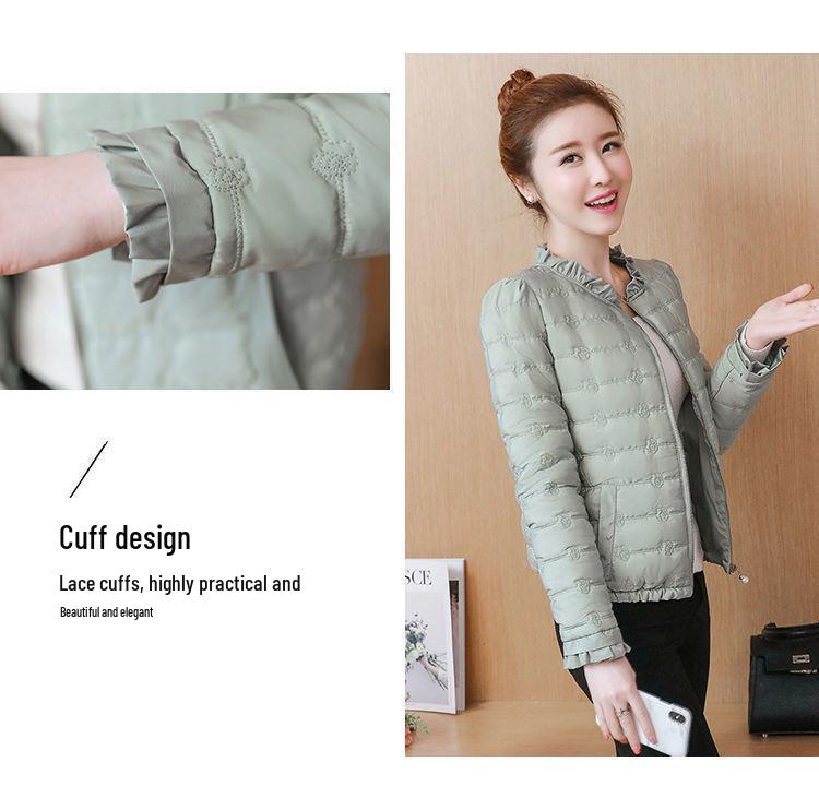 2021 Women's Fresh Style Cotton Jacket - Lightweight, Short Korean Fashion Coat