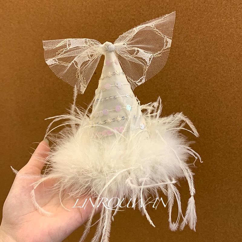 Little Princess Party Veil Hairband - Birthday Photo Prop & Decoration