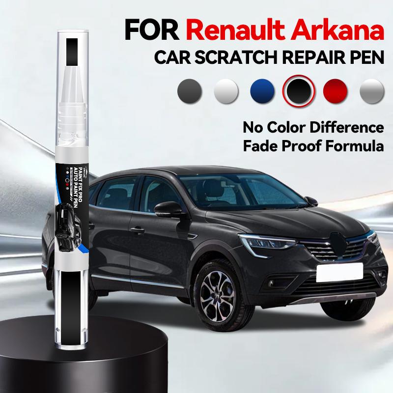For Renault Arkana 2021-2025 CMF-B Paint Repair Pen Touch Up Scratch Remover DIY Auto Accessories Black White Orange Blue Gray