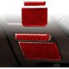 for Honda Accord 9th Gen 2013-2017 Accessories Door Handle Red | Real Carbon Fiber, for Honda Accord 9th Gen 2013 2014 2015 2016 2017, Interior Trim