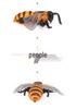 Children's Large Wild Insects Cognitive Simulation Toy - Bee, Wasp, Hornet Model Decoration