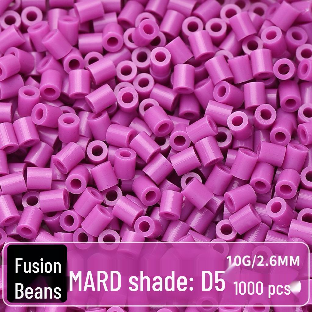 Confezione di Ricarica Perline Termofusibili da 264 Colori - 1000 Perline, 2,6 MM, Materiali per Puzzle 3D Fai da Te