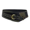 Rivet Vintage Belt Vintage Wide Belt Waist Seal Outside Spice Girl Wear Ladies Waist Seal