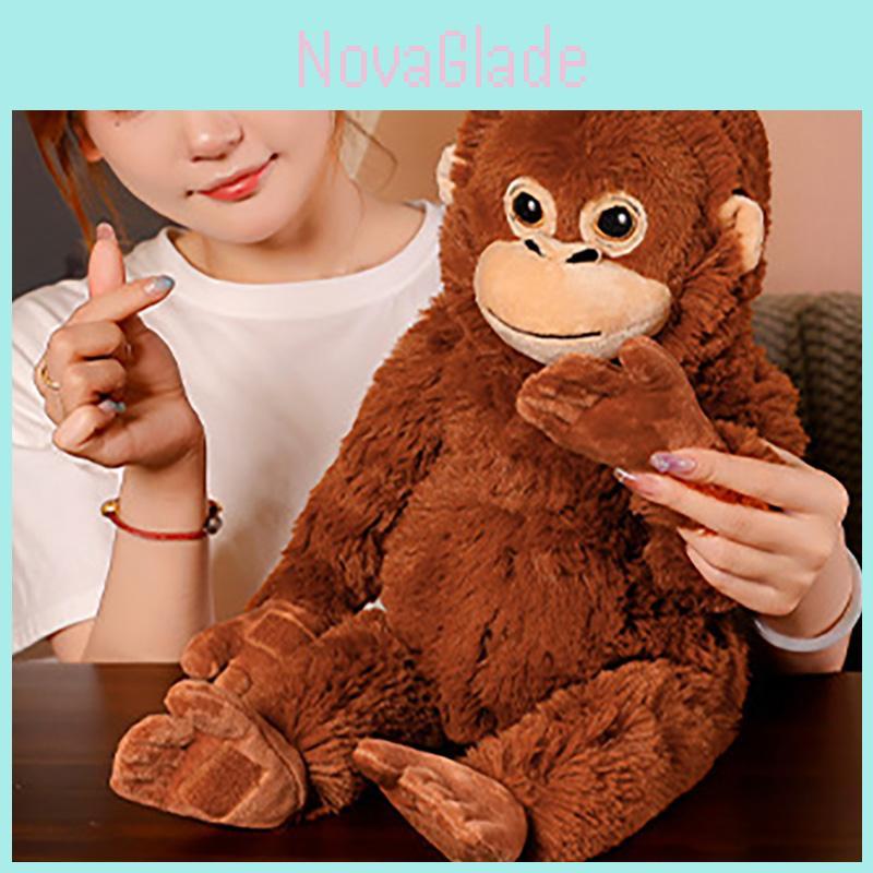 Large Plush Gorilla Toy With Long Arms Realistic Monkey Stuffed Animal 66cm Tall