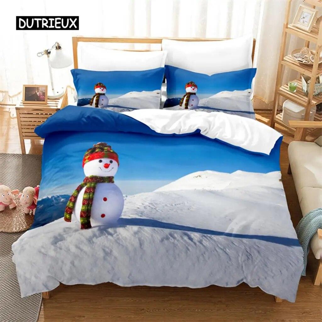 Natural Scenery Queen Bedding Set Duvet Cover Set Bedding Digital Printing Bed Linen King Size Duvet Cover Set Bedding Set Three Piece Set