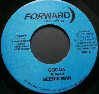 7inch Record BEENIE MAN  L.U.S.T.  Gooda  Wine And Come Up NONE Forward Recordi Unknown Reggae Ska  Dub Used