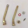 10 PCS Trucks Valve Stem V3.20.4 ,V3.20.5 V3.20.6 Valve Stems Brass Tubeless Tire Valve Adaptor for  Trucks Buses Large Vehicles