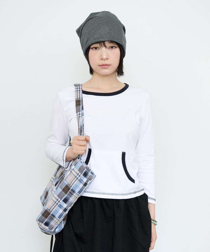 PARAKEET Patch Pocket Capri Sleeve (White)
