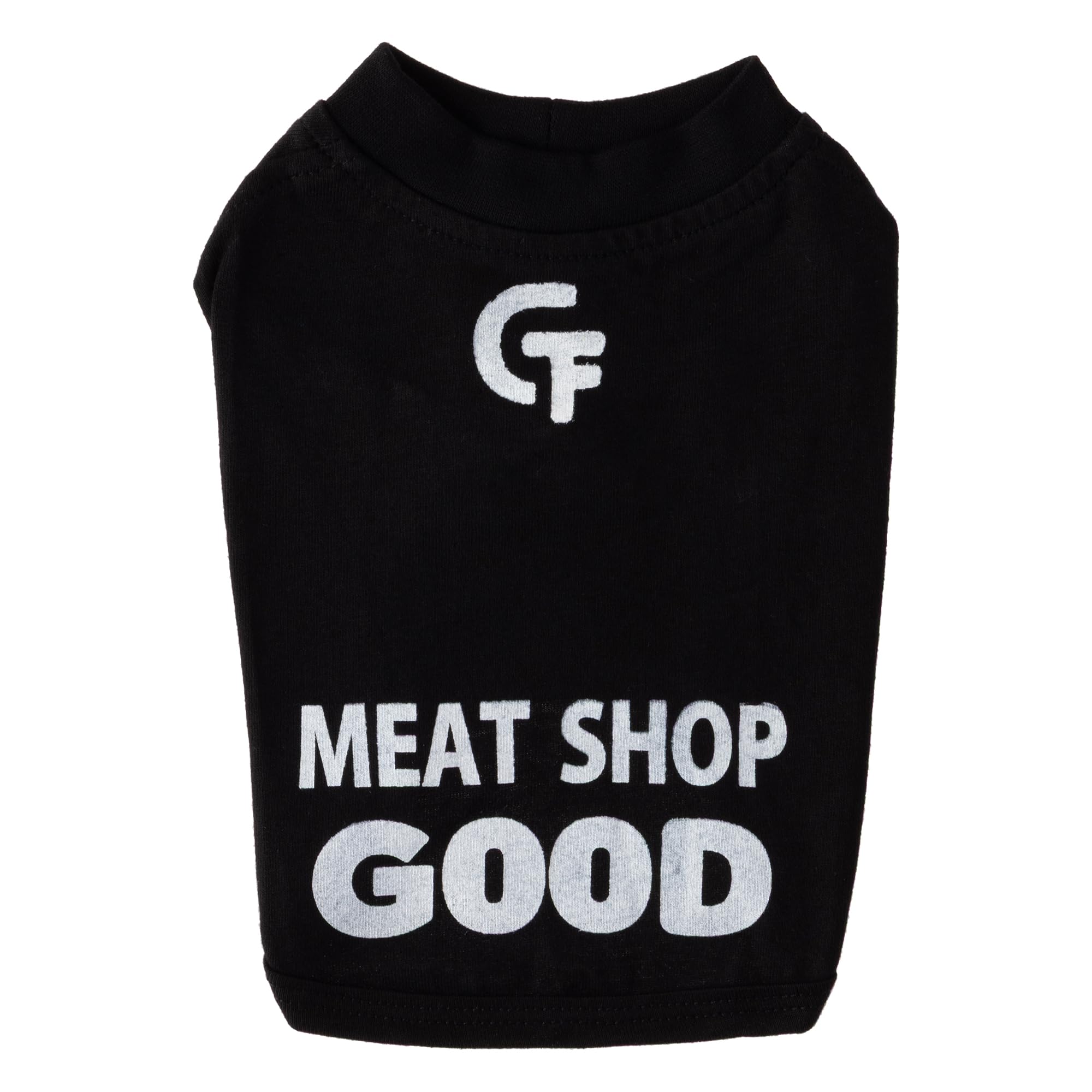 MEATSHOP GOOD LOGO T-shirt BLACK S Black Dog Size S
