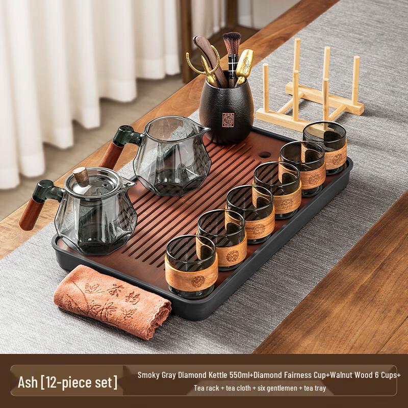 Naijiang Glass Kung Fu Tea Set