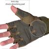 Outdoor Use Tactical Gloves Sport Gym Fingerless Gloves Half Finger Type Military Men Combat Gloves Shooting Hunting Camping Glove