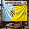 Kişiye Özel İsimli Flanel Battaniye Burnley Futbol Desenli Sıcak Ev Dekorasyonu