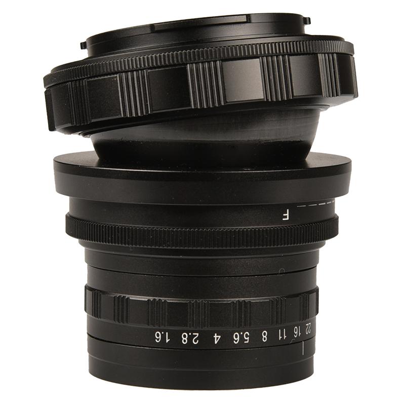 Vlogmagic 50mm F1.6 Manual Focus Fixed Full Frame Tilt Lens for Sony E Canon RF Nikon Z Fuji FX M4/3 L Mount Mirrorless Cameras