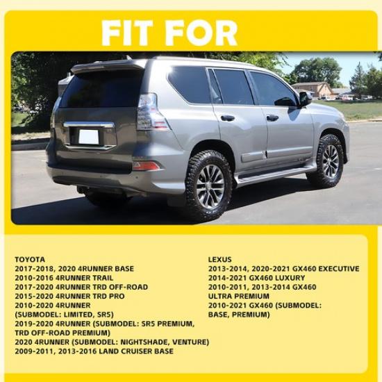 Rear Exterior Outside Door Handle LH RH For 2010-21 Lexus GX460/Toyota 4Runner E