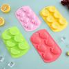 Fruit Shape Chocolate Candy Molds Silicone Ice Mold Non-Stick Watermelon/ lemon/ strawberry/ pineapple pattern candy Molds