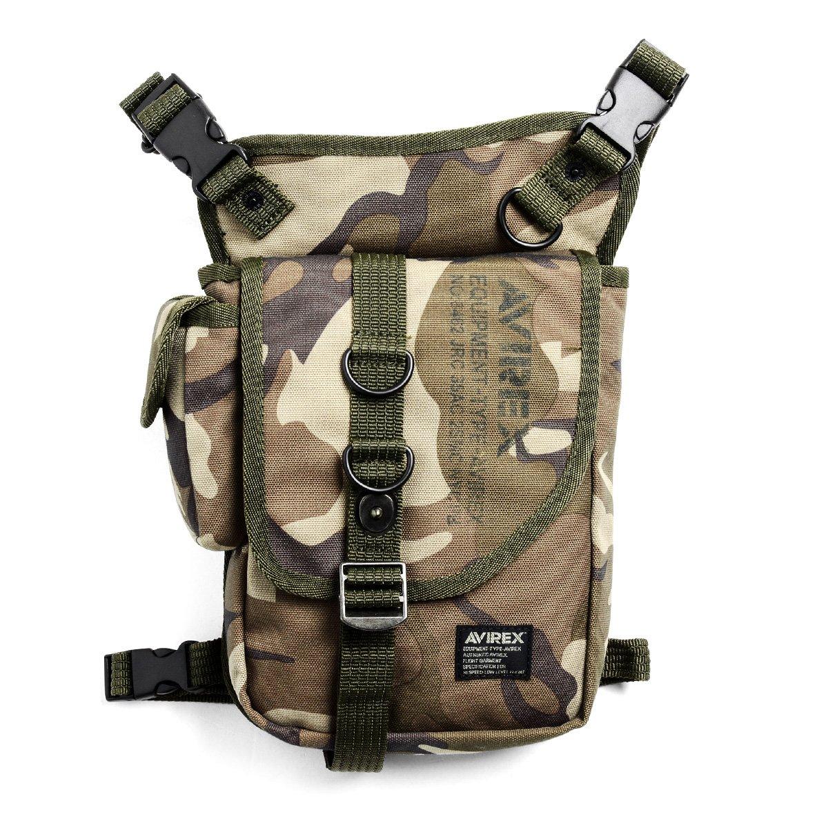 AVIREX EAGLE 2WAY Shoulder & Leg Bag AVX348L SAND BEIGE Free Size