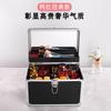 Cosmetic Case Handheld Portable Household Travel with Mirror Large Capacity Manicure Embroidery Makeup Cosmetic Case
