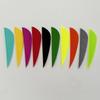 50Pcs Arrows 2.5Inch Turkey Feathers Fletching with Parabolic Water Drop RW Archery Feather for Hunting Bow Arrow Accessories 5