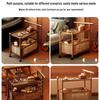 Pre-Owned Small Movable Snack Storage Trolley for Living Room or Restaurant