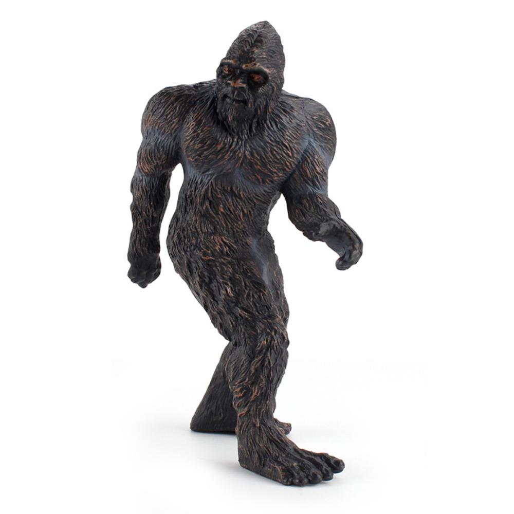 5.9inch Primitive Animal Tabletop Decorations Black Brown Indoor Desk Decoration Gift  Home