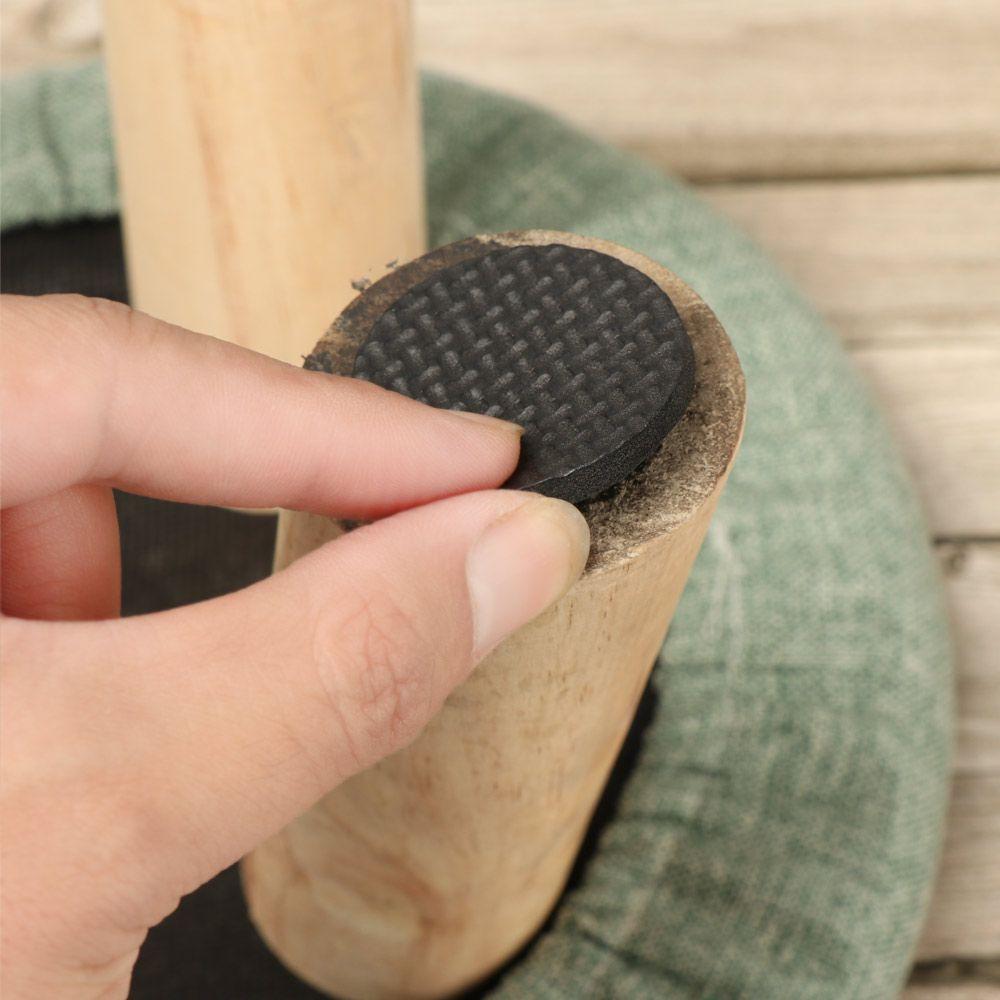 1/4/9/16PCS Black Foam Self Adhesive Anti-slip Mat Table Feet Covers Furniture Leg Pads Chair Sofa Floor Protectors