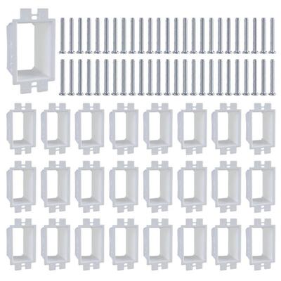 Electrical Outlet Box Extenders with Screws Multifunction Outlet Extender Upgrades for 1 Gang Power Switches Application