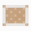 Blanket Flannel Simple With Letter Print Design Suitable For Daily Festival Gift