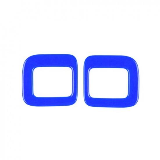Dashboard L&R Air Outlet Vent Cover 2PCS For Ford Maverick -2024 Bright Blue