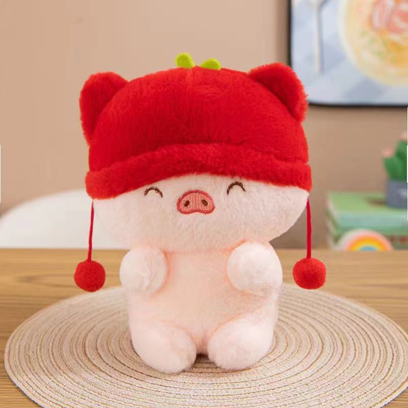 New 8-inch Doll Doll Claw Machine Special Wedding Sprinkler Small Doll Plush Toy