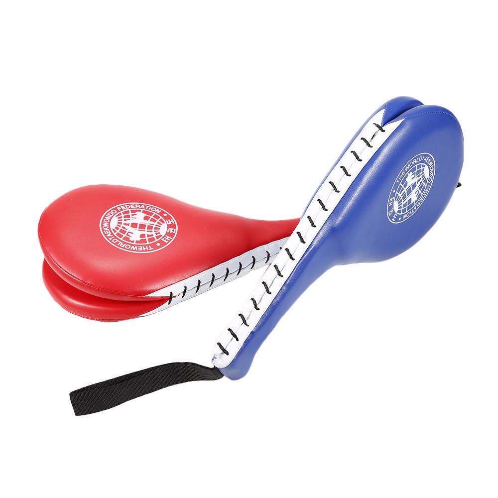 Double Kick Pad Target Tae Kwon Do Karate Kickboxing MMA Training Taekwondo