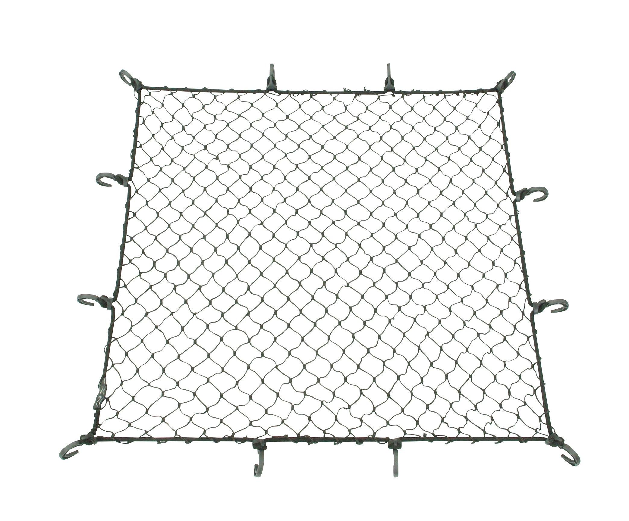

Terzo (by PIAA) Roof Rack Optional Cargo Net [Hold Net], 1 Piece, Black, 90x90cm, EA69GM