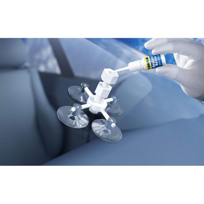 Kit De Réparation Pare Brise - RAIN-X - Résine - Outil De Réparation - Maroufler