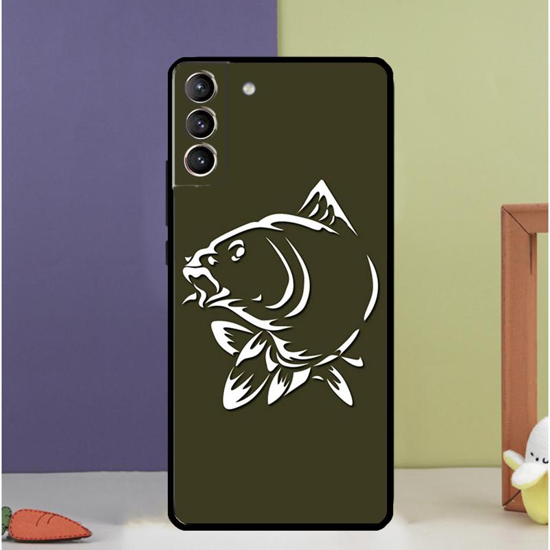 Nash Fishing Logo For Samsung Galaxy S23 S22 S21 Ultra S20 FE S8 S9 S10 Note 10 Plus Note 20 Ultra Case Cover