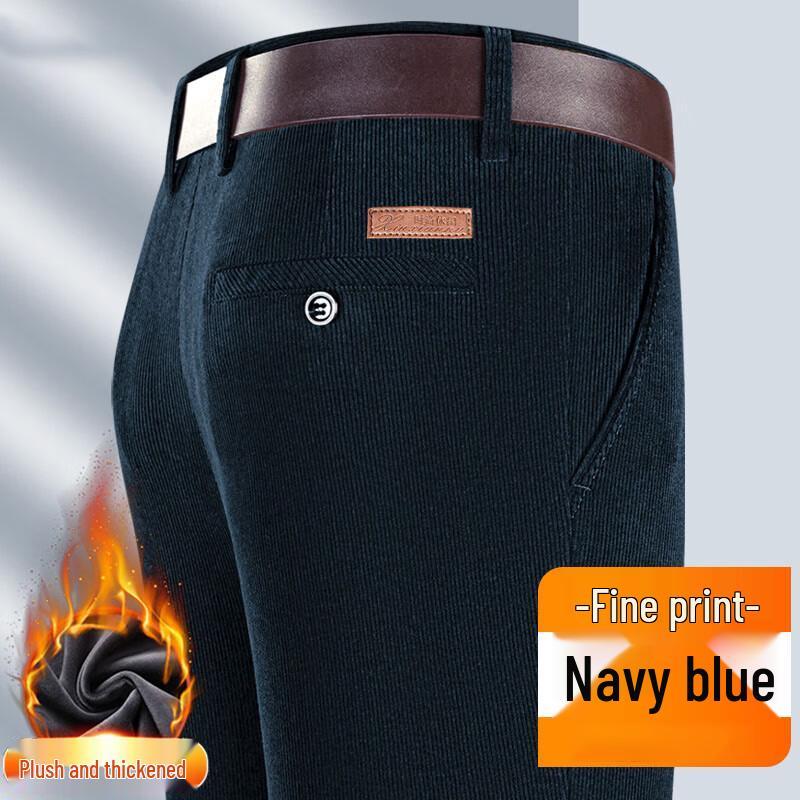 

Мужские классические вельветовые брюки 34