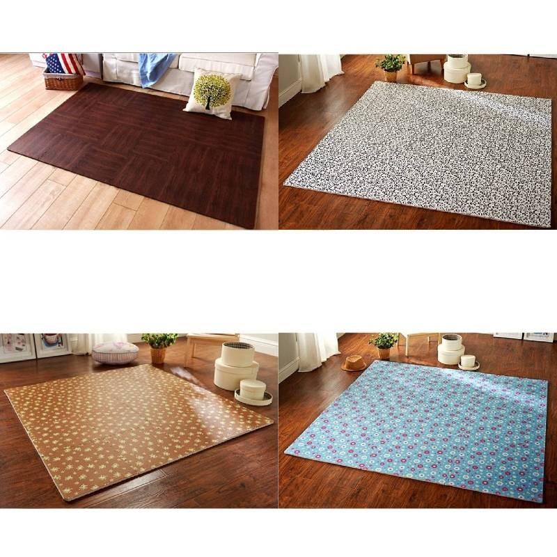 Minde Garden Floral Foam Puzzle Play Mat For Kids Bedroom And Lounge Safety Play Area