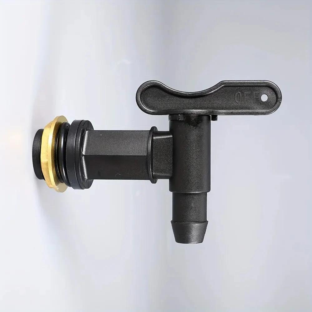 1 Stück 3/4" IBC-Tankhahn-Adapter Grobgewinde Gartenwassertanks Wasserhahn Für 3/4" Schläuche Messing Ersatz-Verbinder Ventile