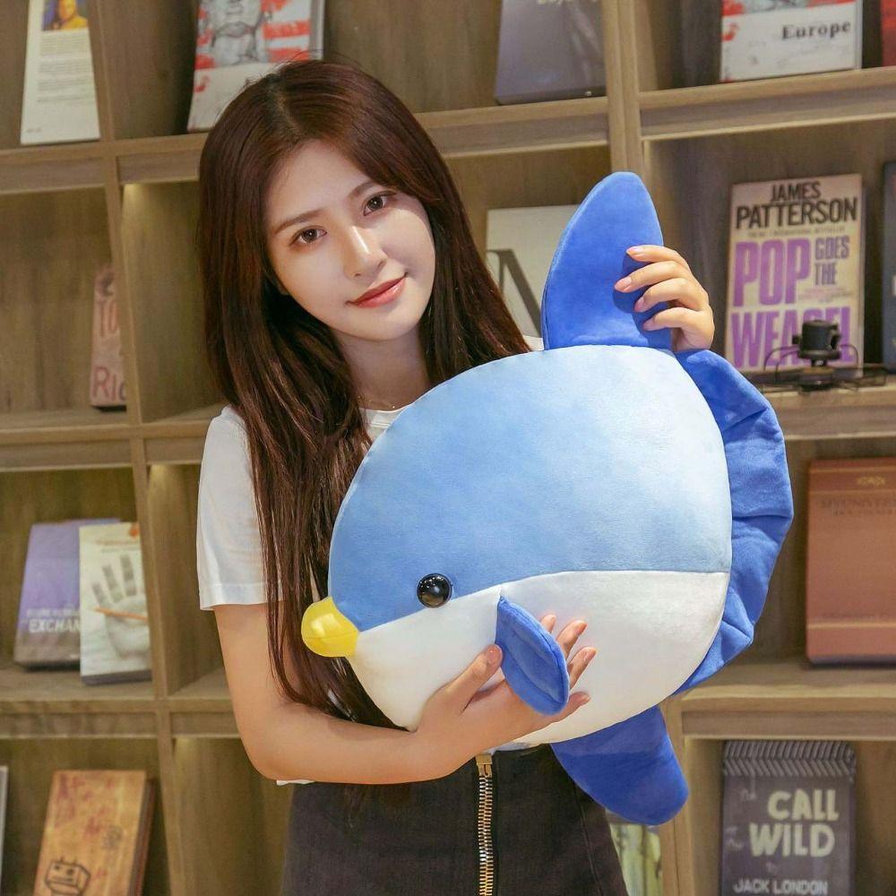 Room Decor Sofa Decor Animal Fish Pillow Sunfish Mola Doll Sunfish Plush Toys Anime Stuffed Toy