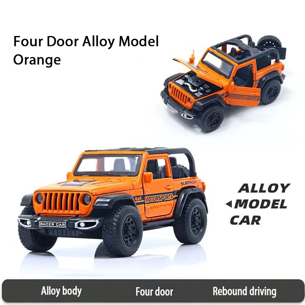 

Alloy Off-Road Vehicle 1:36 Model Car With Four Doors That Can Be Opened, Toy Gift Decoration
