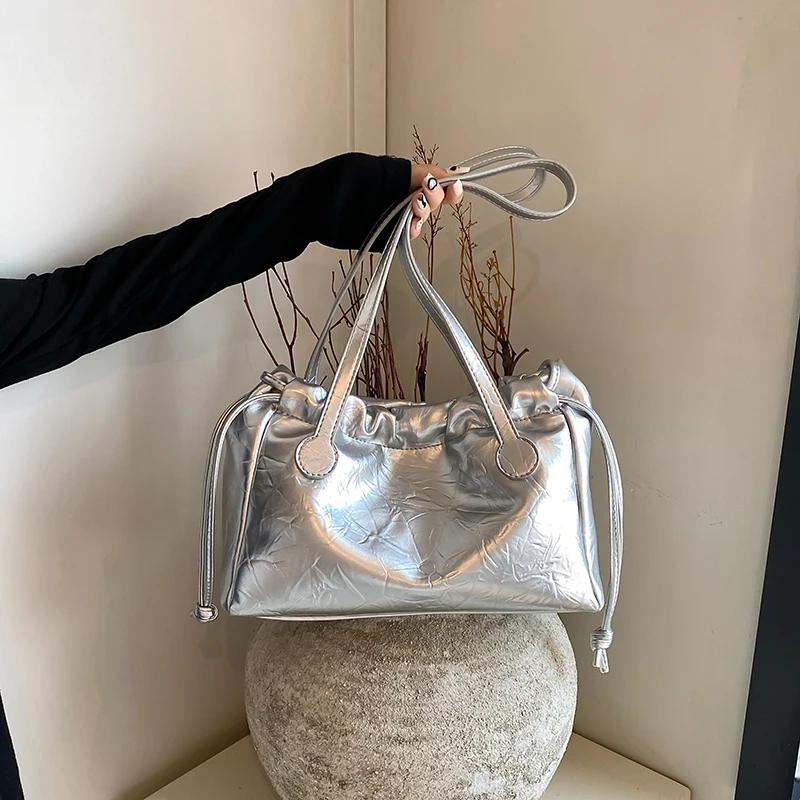 Stylish Inner Compartment Sweet Shoulder Bag High Quality Soft Strap Decorative Bag Women's Zipper Bag for Women
