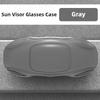 Car Glasses Box Portable Eyeglass Case Sunglasses Holder Driver Co-Pilot Storage Box Eyewear Frame Sunshade Board Car Accessory