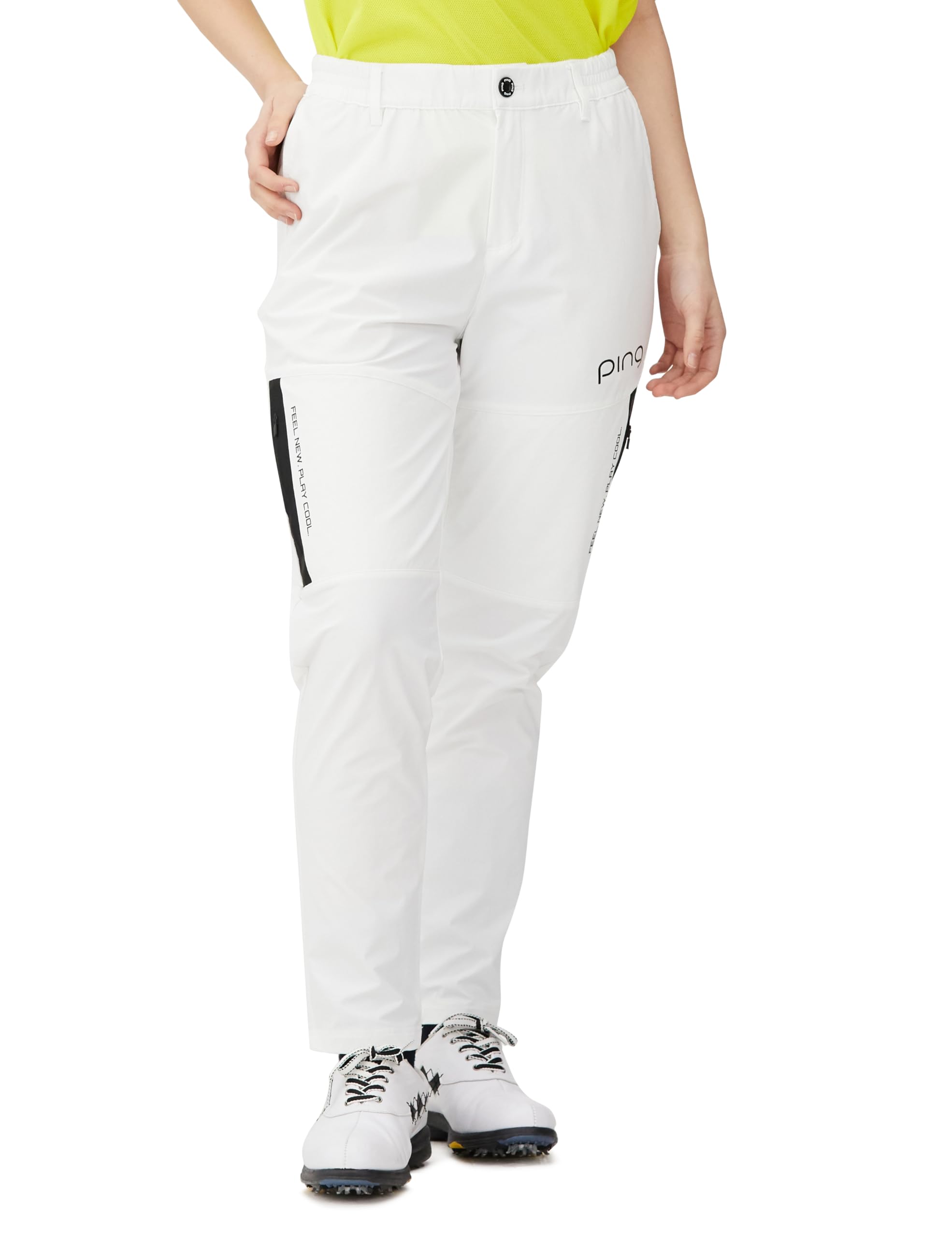 

Tapered Pants Golf L [Pin Apparel] Women s (CORDURA Fabric, All-Directional Stretch) / / 622-4131102 030_White