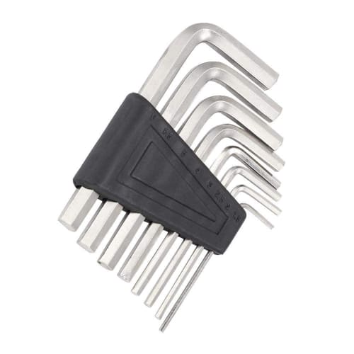 8-Piece Allen Wrench and Hex Wrench Set, 8 Diameters from 1.5 To 6.0mm, Made of Metal, Wear-Resistant, Ideal for Guitars, Acoustic Guitars, Electric G
