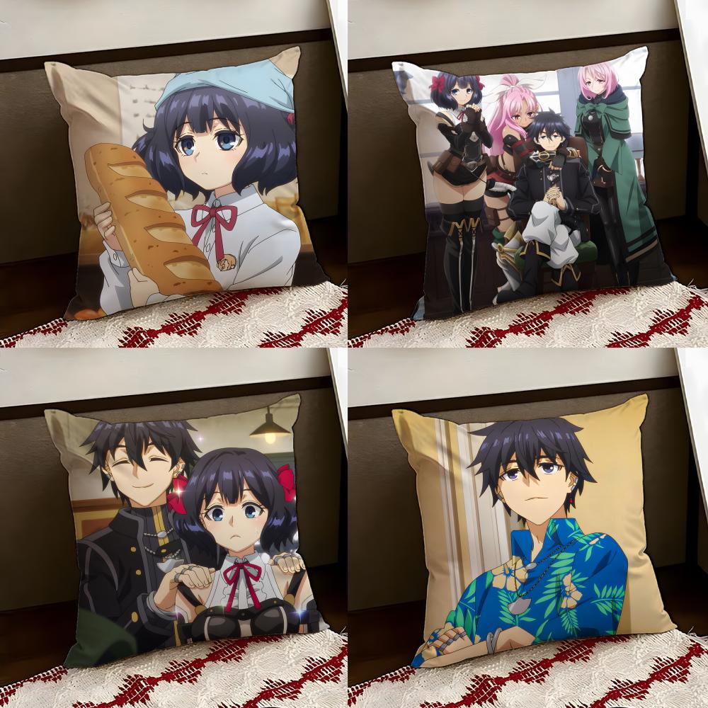 AnimeLTGSR Cushion Cover Reversible Soft Durable Pillow Cover Home Car MultiScene Use for Daily Comfort