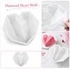 Silicone Cake Mold Set with Multiple Shapes for Baking Mousse Desserts and Pastries Flexible Non-Stick Food Grade Material Kitchen Tool