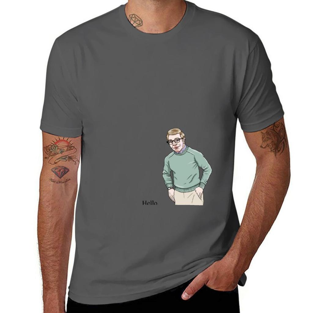 Hello My Name Is Joe Pera TShirt Boys Whites Funnys Anime Short Sleeve Tee Slim Fit T Shirts for Men