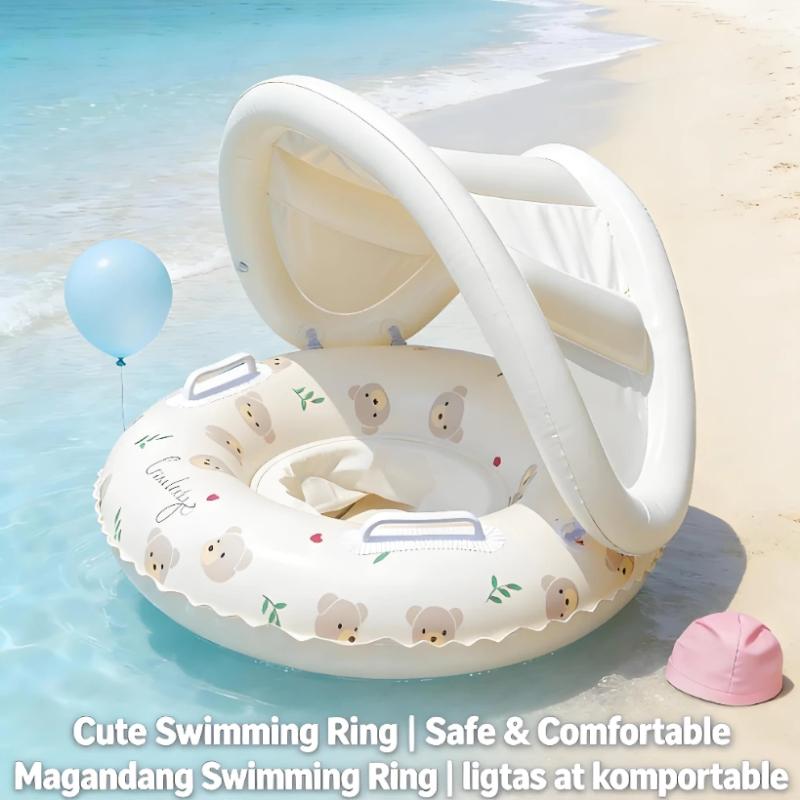 Baby Swimming Float Ring Pool Bathtub Toys Pool Accessories For Kids Swimming Circle Float Seat Summer Beach Pool Party