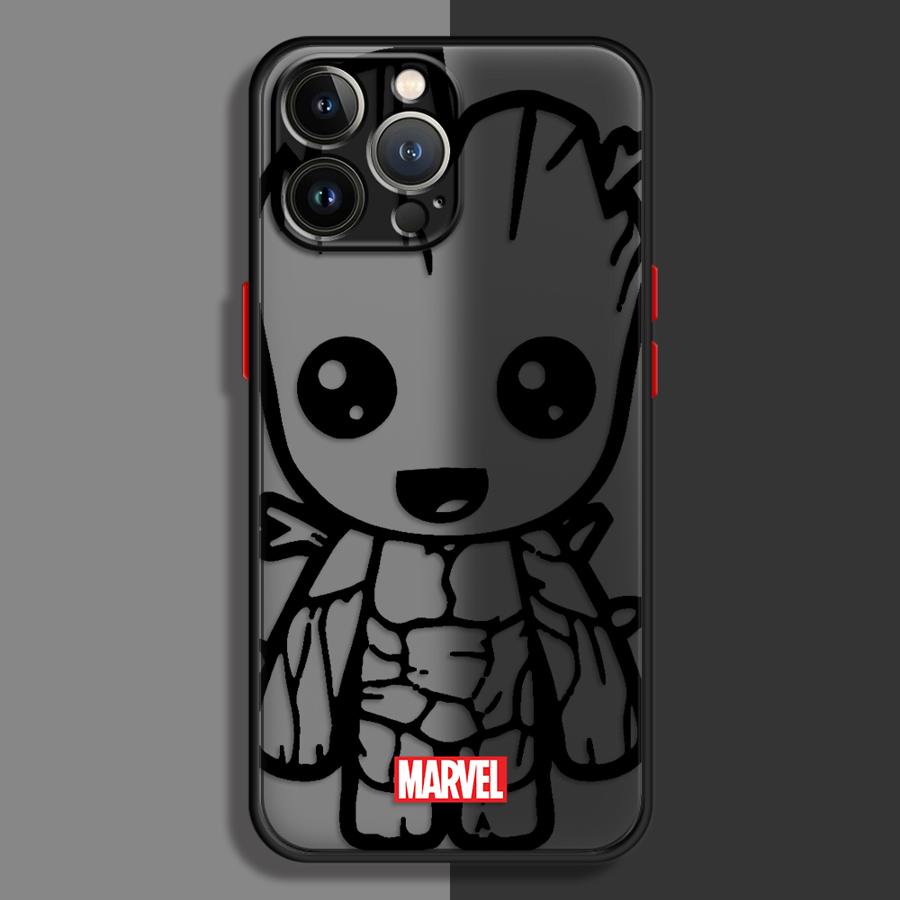 Marvel Sipiderman Ironman Hülle für iPhone 17 Pro Max 7 8 SE 12 17e 14 15 XS XR 13 Mini 11 Air 16 Plus Rückseite Handyhülle