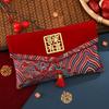 Large Capacity Wedding Red Envelope Blessing Embroidery Tassel Design Red Money Packet Chinese Style Red Money Packet for Weddings