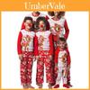 Lussuoso Set di Pigiami Familiari Coordinati per Natale con Adorabile Design a Volpe e Unisex